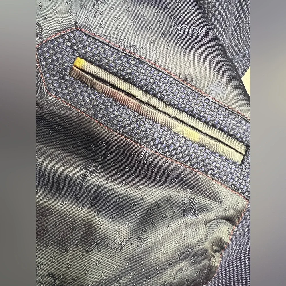 Robert Graham Blue Sport Coat Classic Elegance- Jestset, Size:54T, Jacket‎ only
